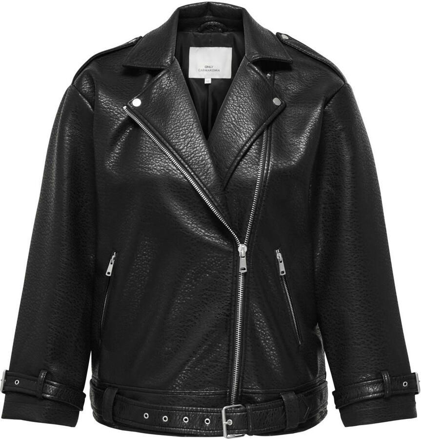 ONLY CARMAKOMA Plus Size spijkerjas zwart - Foto 2