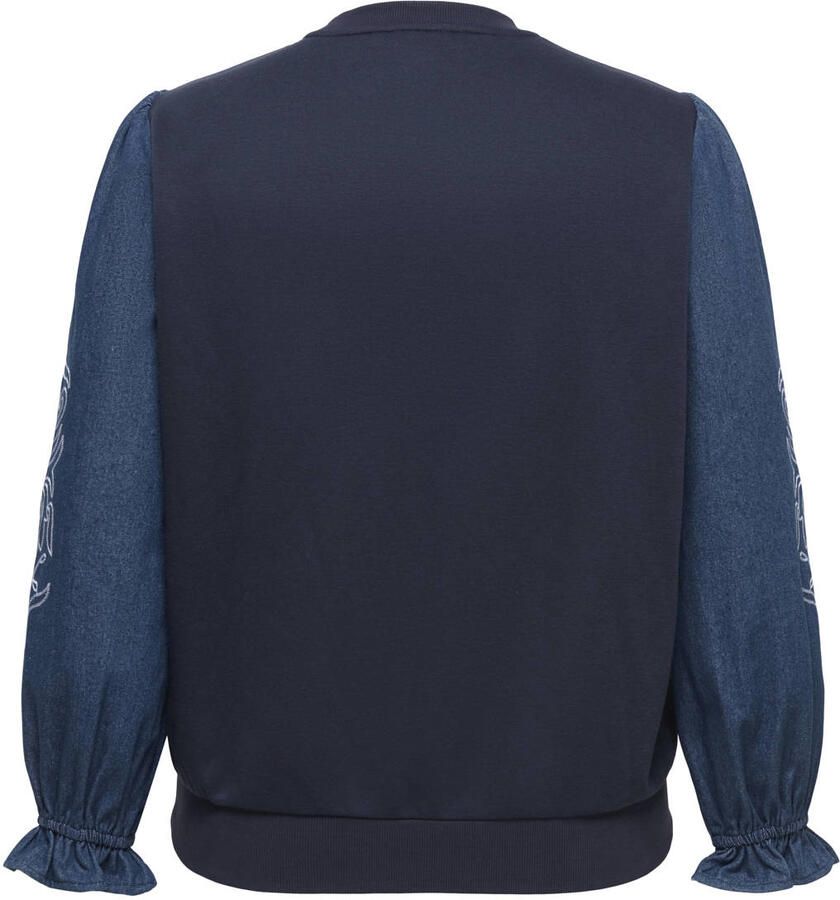 ONLY CARMAKOMA Plus Size sweater donkerblauw - Foto 2