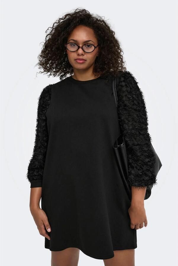 ONLY CARMAKOMA Plus Size sweatjurk zwart