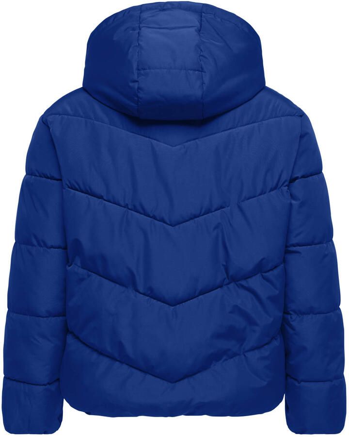 ONLY CARMAKOMA Plus Size winterjas blauw