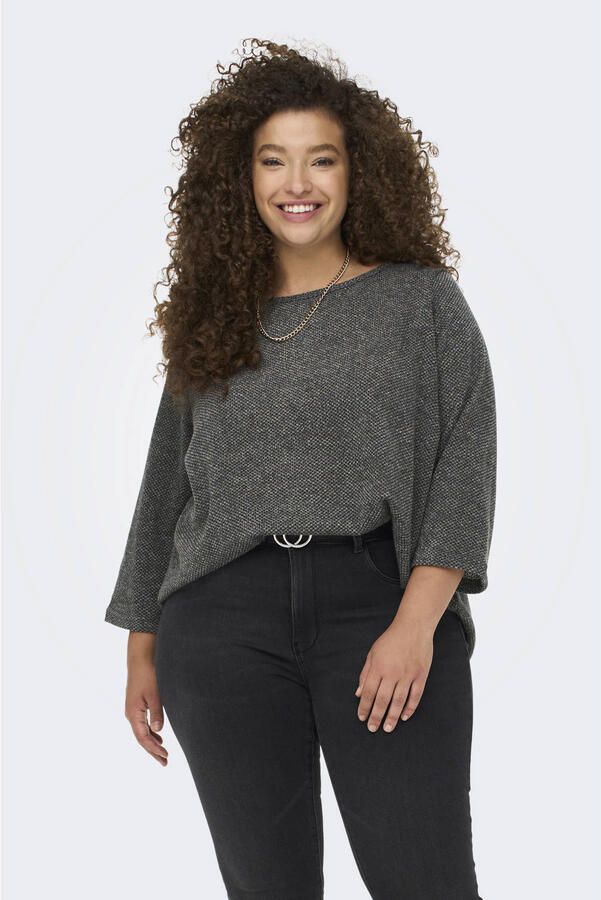 ONLY CARMAKOMA Shirt met 3 4 mouwen CARMARTHA 3 4 TOP - Foto 3