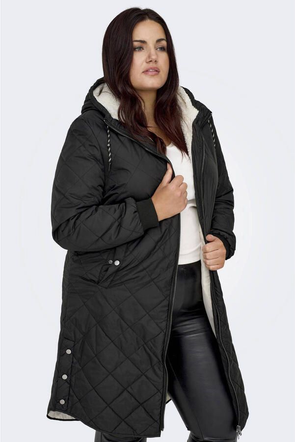 ONLY CARMAKOMA Gewatteerde jas CARNEWSANDY QUILT COAT CC OTW