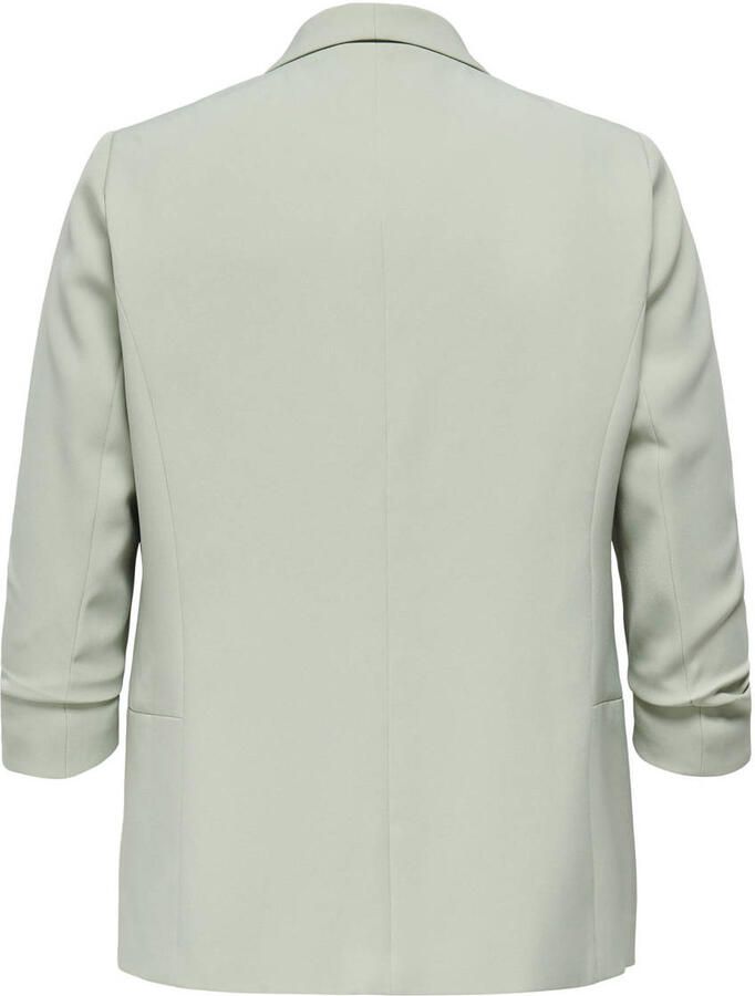 ONLY CARMAKOMA rechtvallende blazer CARELLY groen - Foto 2