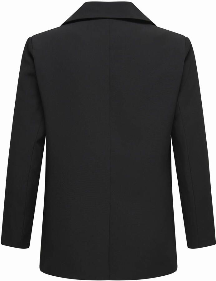 ONLY CARMAKOMA regular fit blazer Plus Size zwart - Foto 2