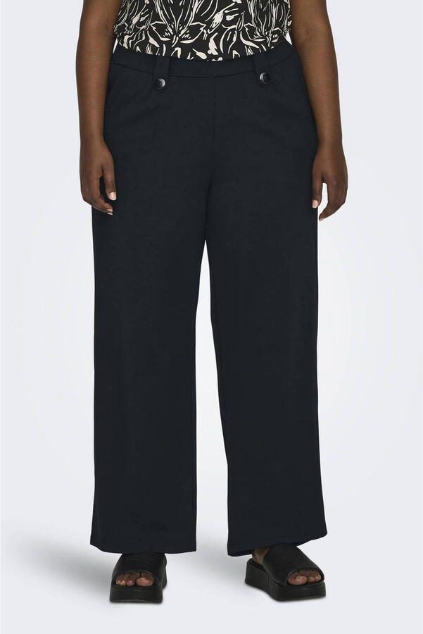 ONLY CARMAKOMA Jerseybroek CARSANIA BUTTON PANT JRS PNT NOOS - Foto 3