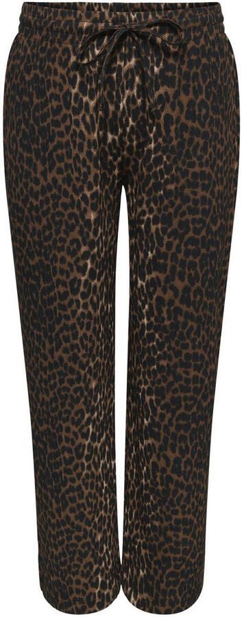 ONLY CARMAKOMA regular high waist casual broek multi - Foto 2