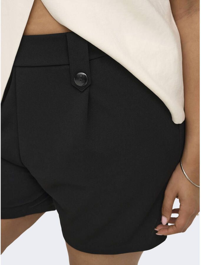 ONLY CARMAKOMA regular waist casual short zwart - Foto 2