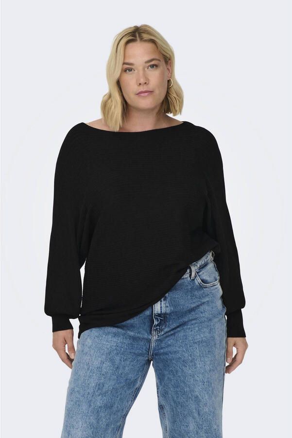 ONLY CARMAKOMA Gebreide trui CARNEW ADALINE LIFE L S PULLOVER KNT - Foto 3