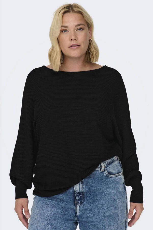 ONLY CARMAKOMA Gebreide trui CARNEW ADALINE LIFE L S PULLOVER KNT