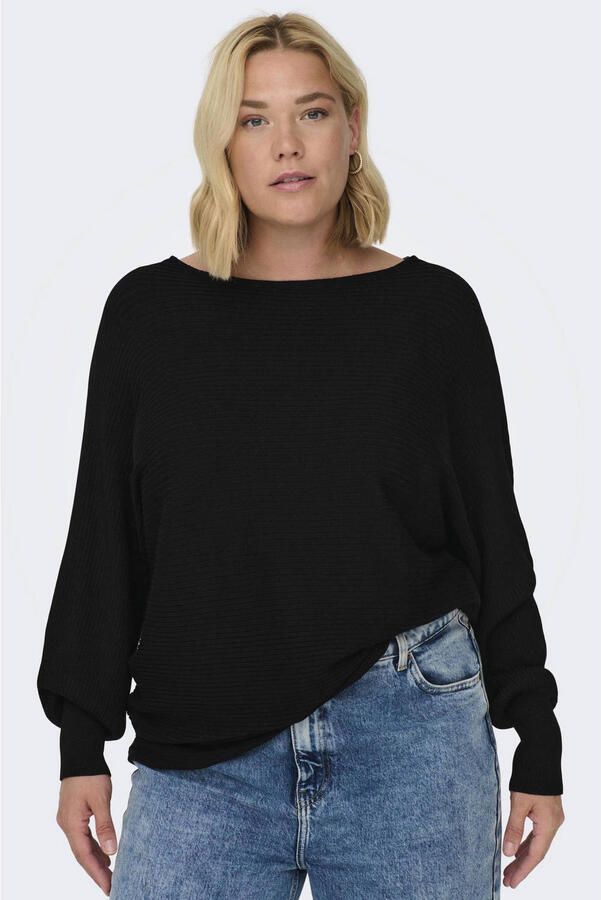 ONLY CARMAKOMA Gebreide trui CARNEW ADALINE LIFE L S PULLOVER KNT - Foto 2
