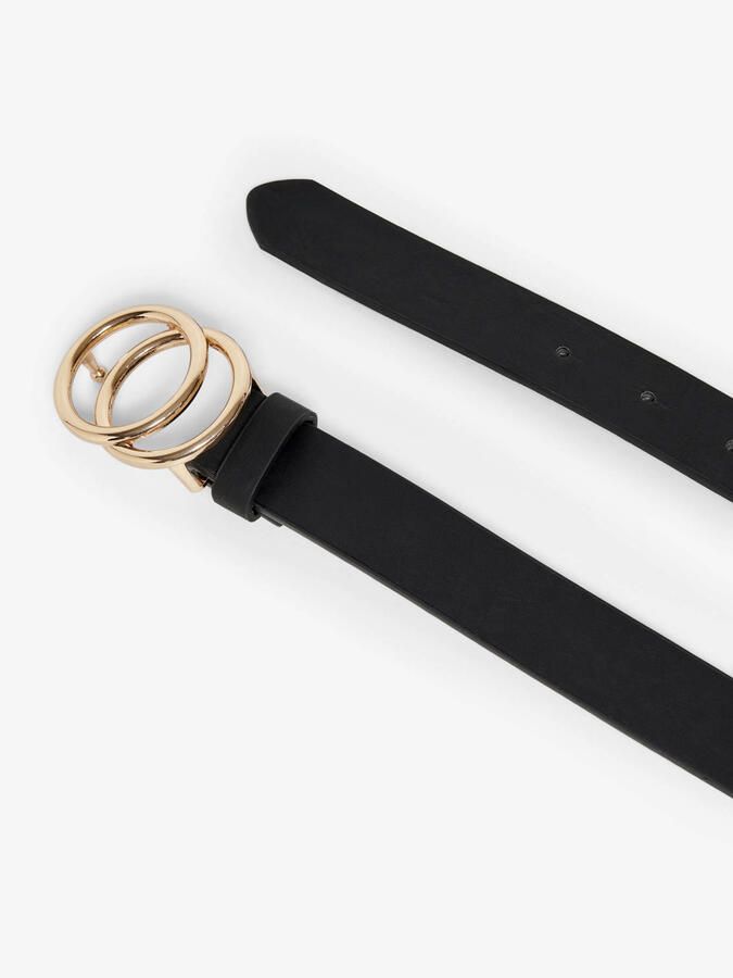 ONLY CARMAKOMA riem CARRASMI zwart goudkleurig - Foto 3