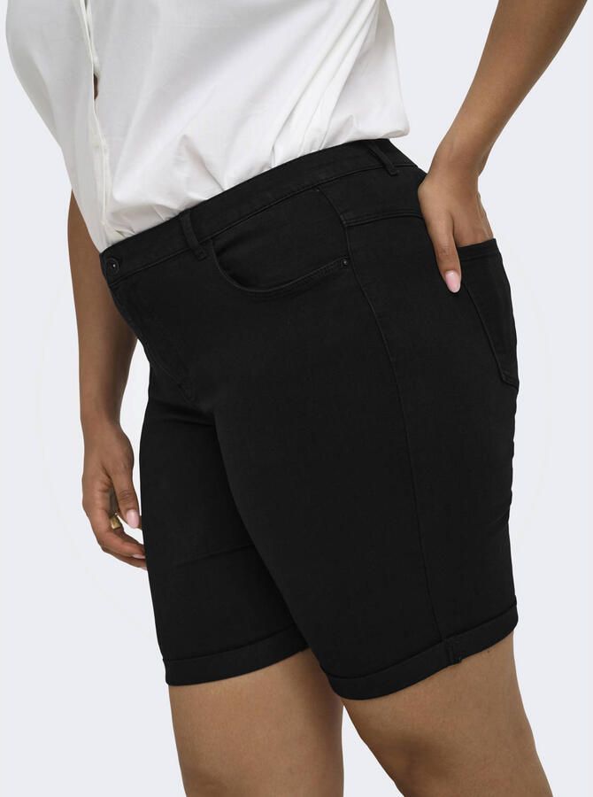 ONLY CARMAKOMA Jeansshort CARTHUNDER LIFE REG LONG SHORTS DNM - Foto 2