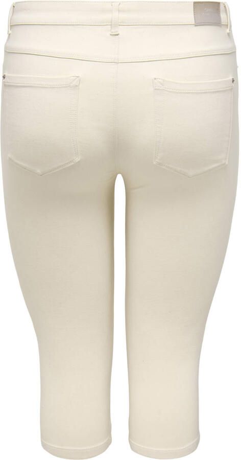 ONLY CARMAKOMA skinny high waist broek ecru - Foto 2