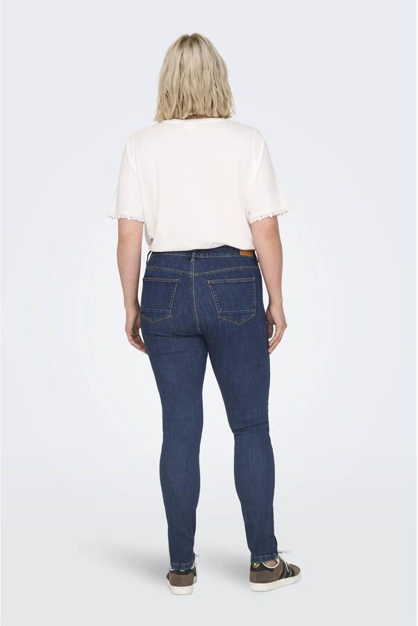 ONLY CARMAKOMA Skinny fit jeans CARKARLA REG SK ANK ZIP DNM BJ581 NOOS - Foto 2