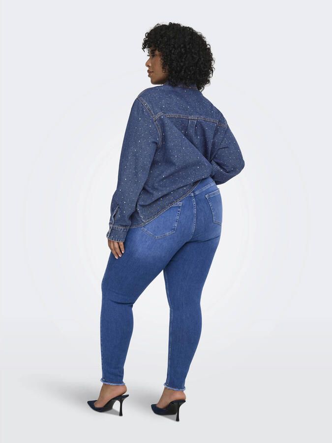 ONLY CARMAKOMA skinny jeans medium blue denim - Foto 2