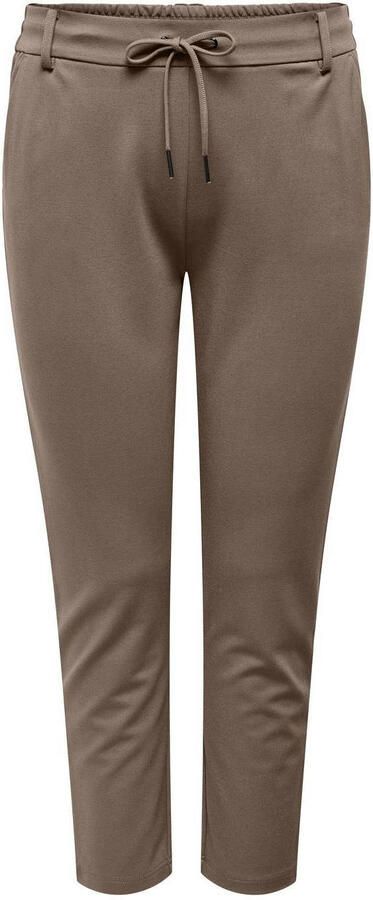 Only Carmakoma Klassieke Fossil Broek in Bruin Brown Dames