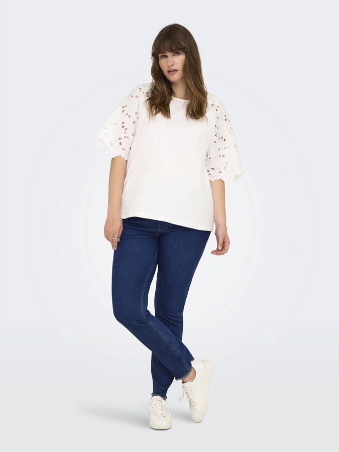 ONLY CARMAKOMA Skinny fit jeans CARHUSH MID SKINNY ANK RW DNM AKM187