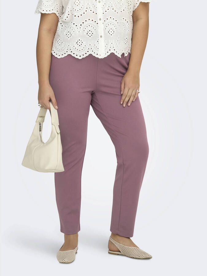 ONLY CARMAKOMA slim regular waist casual broek