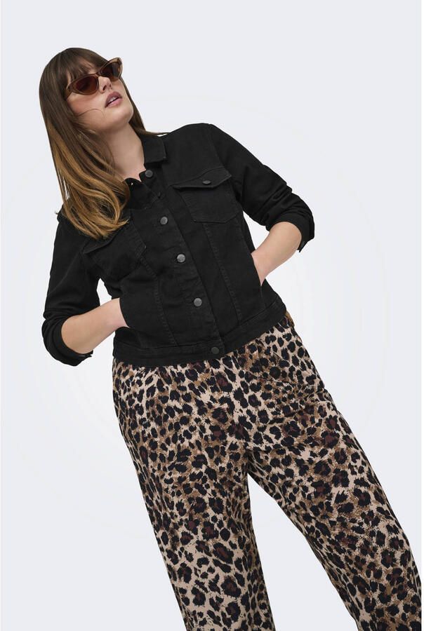 ONLY CARMAKOMA Jeansjack CARWESPA LS JACKET BLACK DNM