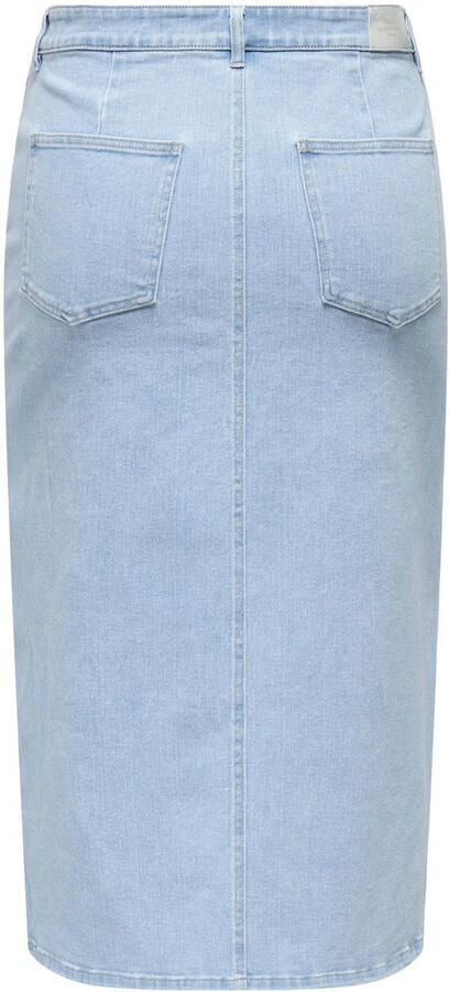 ONLY CARMAKOMA Jeans rok CARSIRI FRONT SLIT SKIRT DNM GUA NOOS - Foto 2