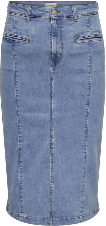 ONLY CARMAKOMA spijkerrok medium blue denim