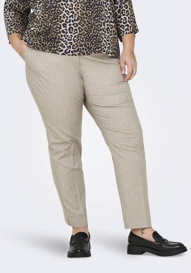 ONLY CARMAKOMA straight high waist casual broek - Foto 2