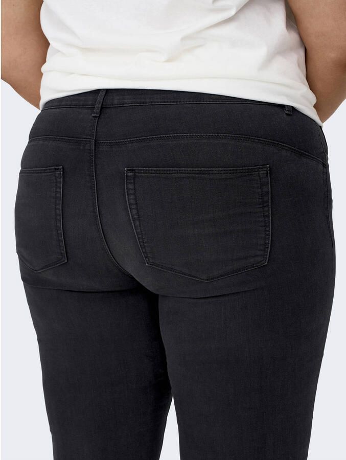 ONLY CARMAKOMA straight leg jeans black denim - Foto 2
