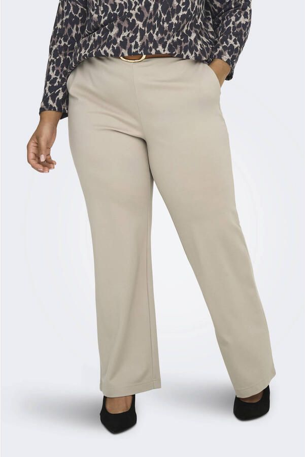 ONLY CARMAKOMA Straight regular waist casual broek