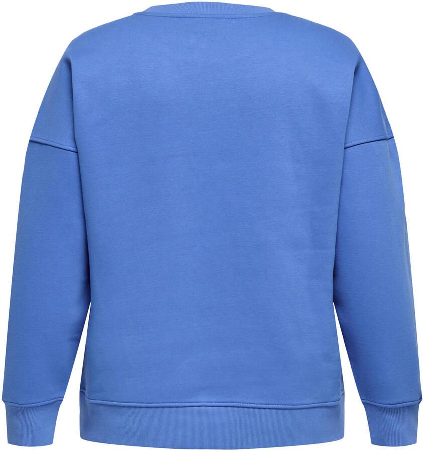 ONLY CARMAKOMA sweater blauw - Foto 2