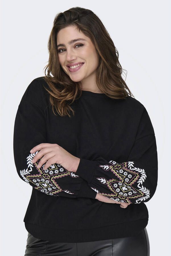 ONLY CARMAKOMA sweater zwart