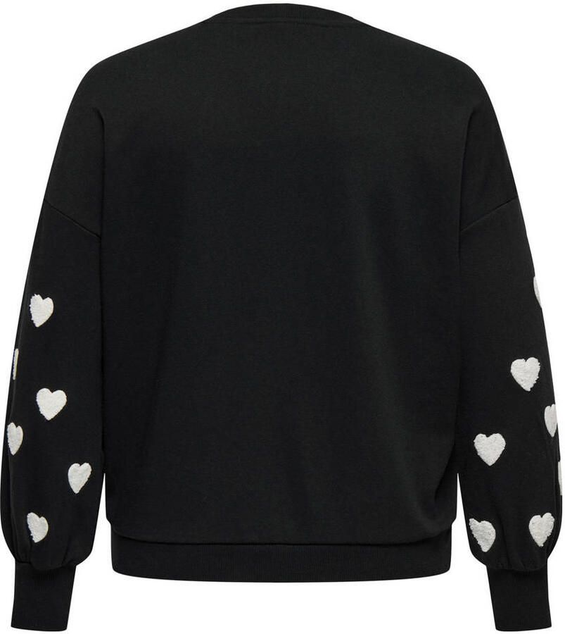 ONLY CARMAKOMA Sweatshirt CARMACY L S O-NECK CC SWT JRS - Foto 3