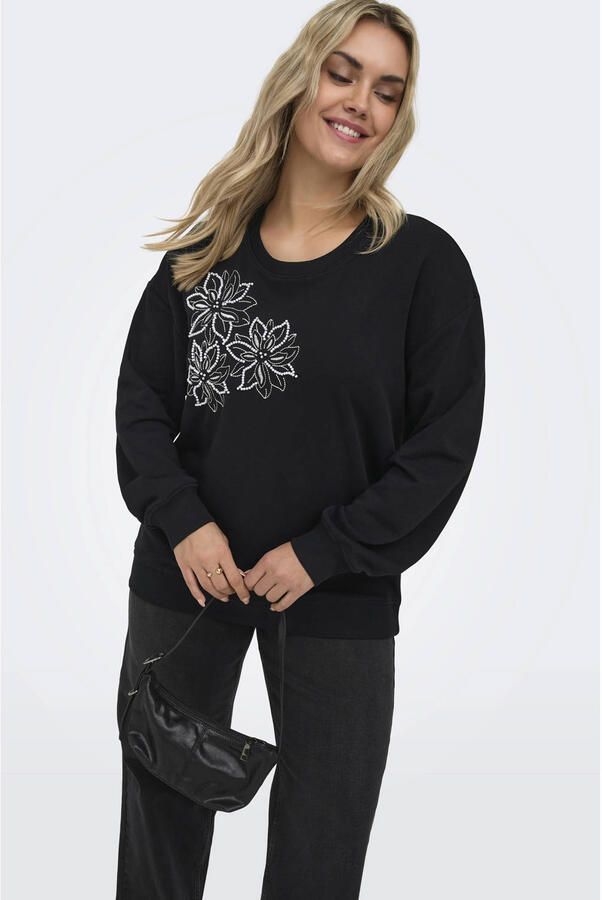 ONLY CARMAKOMA sweater zwart