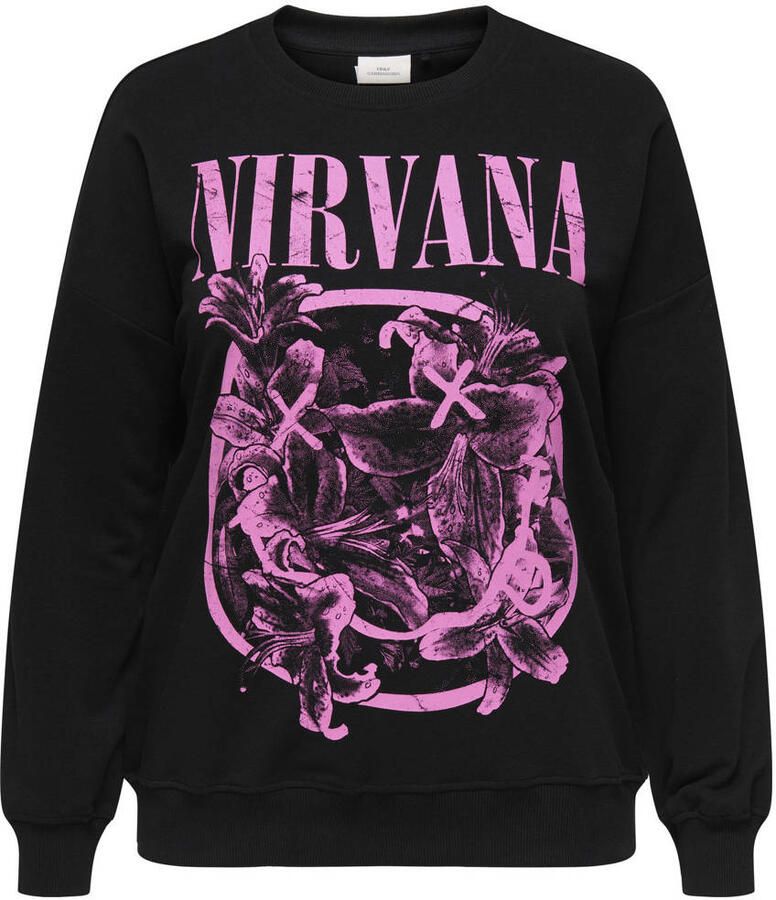 ONLY CARMAKOMA sweater zwart