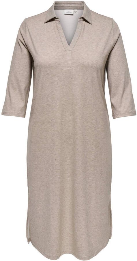 ONLY CARMAKOMA sweatjurk beige