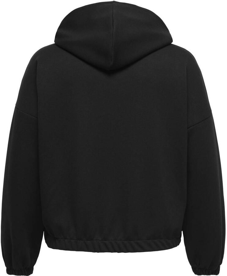 ONLY CARMAKOMA sweatvest zwart - Foto 2