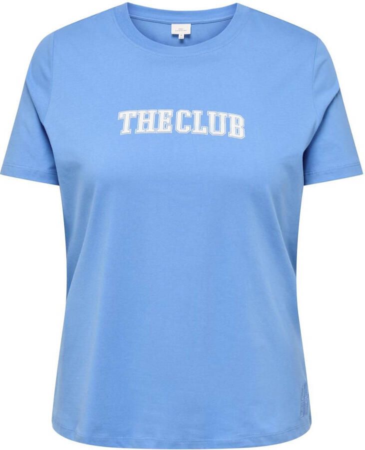 ONLY CARMAKOMA T-shirt blauw