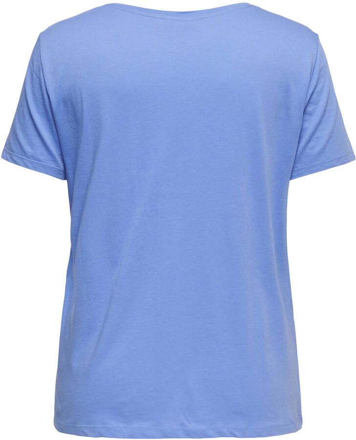 ONLY CARMAKOMA T-shirt blauw