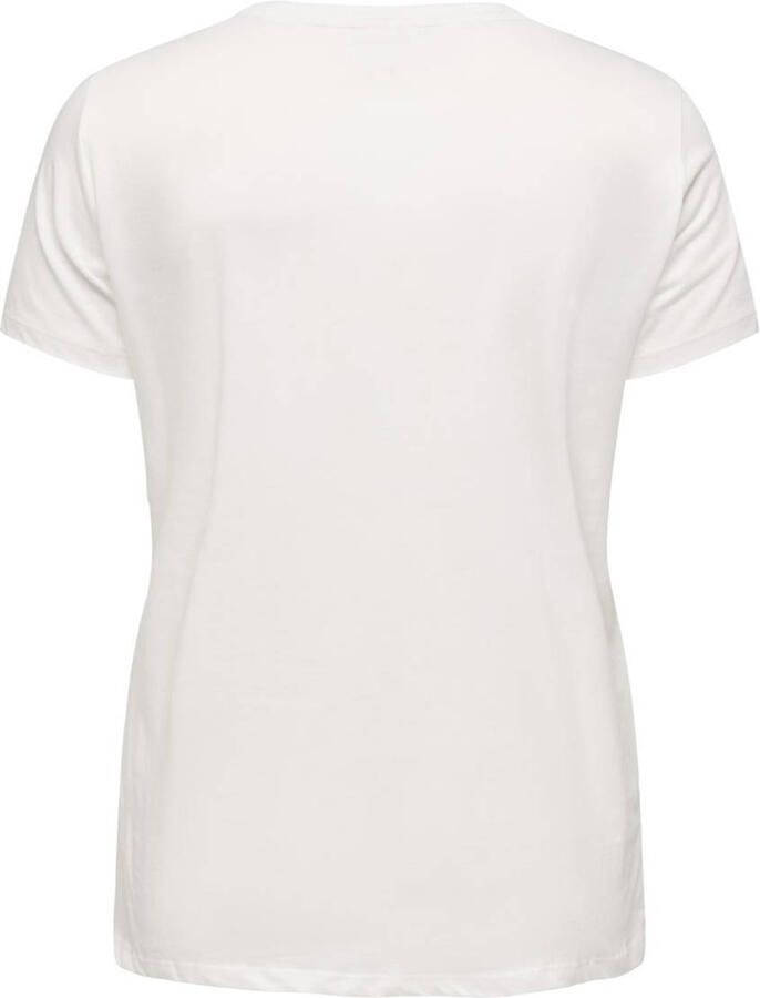 ONLY CARMAKOMA Shirt met korte mouwen CARKITA LIFE SS FOOD JEANS TEE JRS - Foto 3