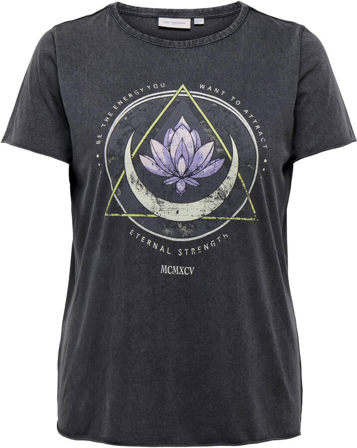 ONLY CARMAKOMA T-shirt CARLUCY LIFE REG S S TOP JRS NOOS