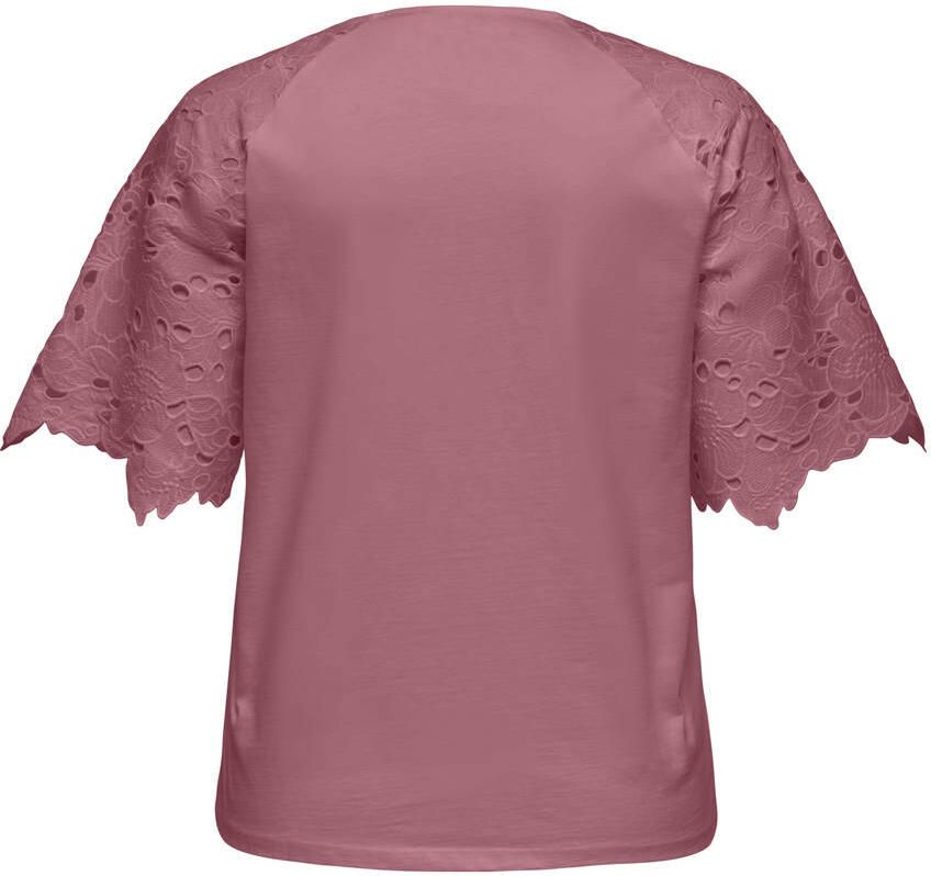 ONLY CARMAKOMA T-shirt oudroze
