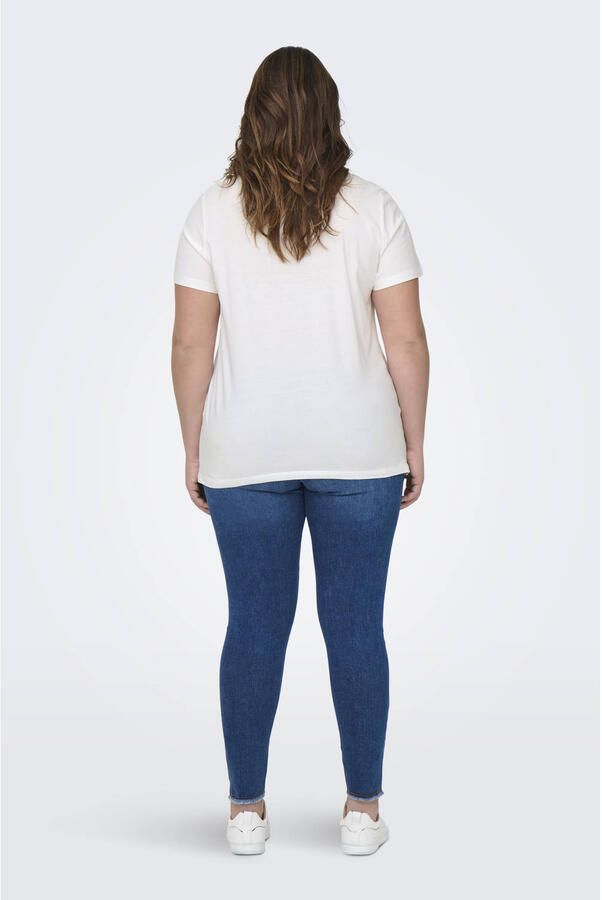 ONLY CARMAKOMA Shirt met korte mouwen CARBRINNA LIFE SS REG TEE JRS