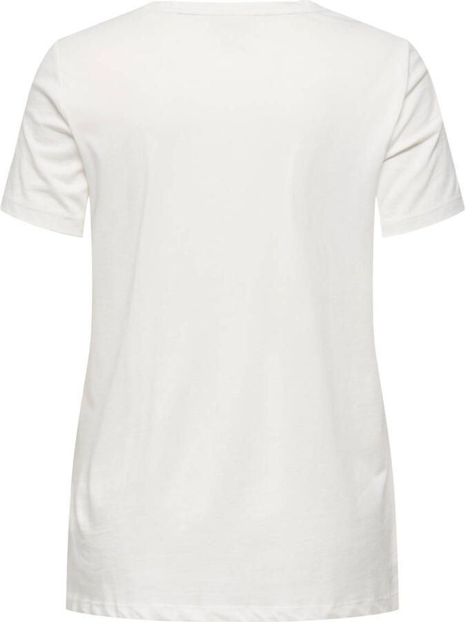 ONLY CARMAKOMA Shirt met korte mouwen CARBOOSTERY LIFE SS REG TEE JRS BS