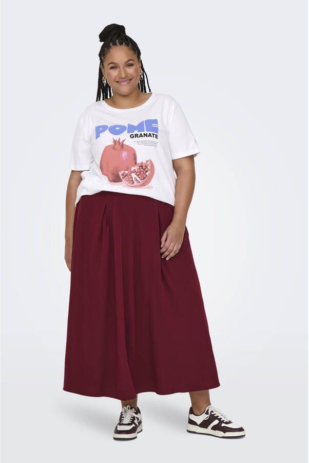 ONLY CARMAKOMA T-shirt wit - Foto 3