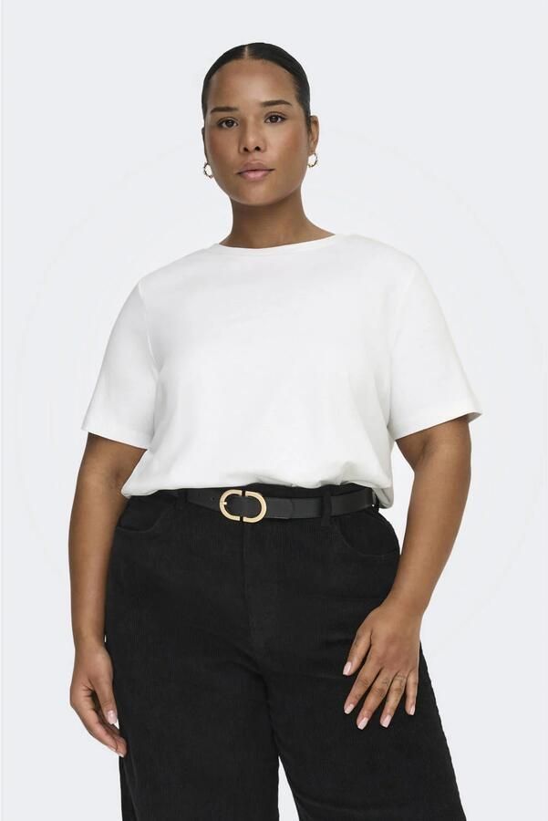 ONLY CARMAKOMA T-shirt wit - Foto 3