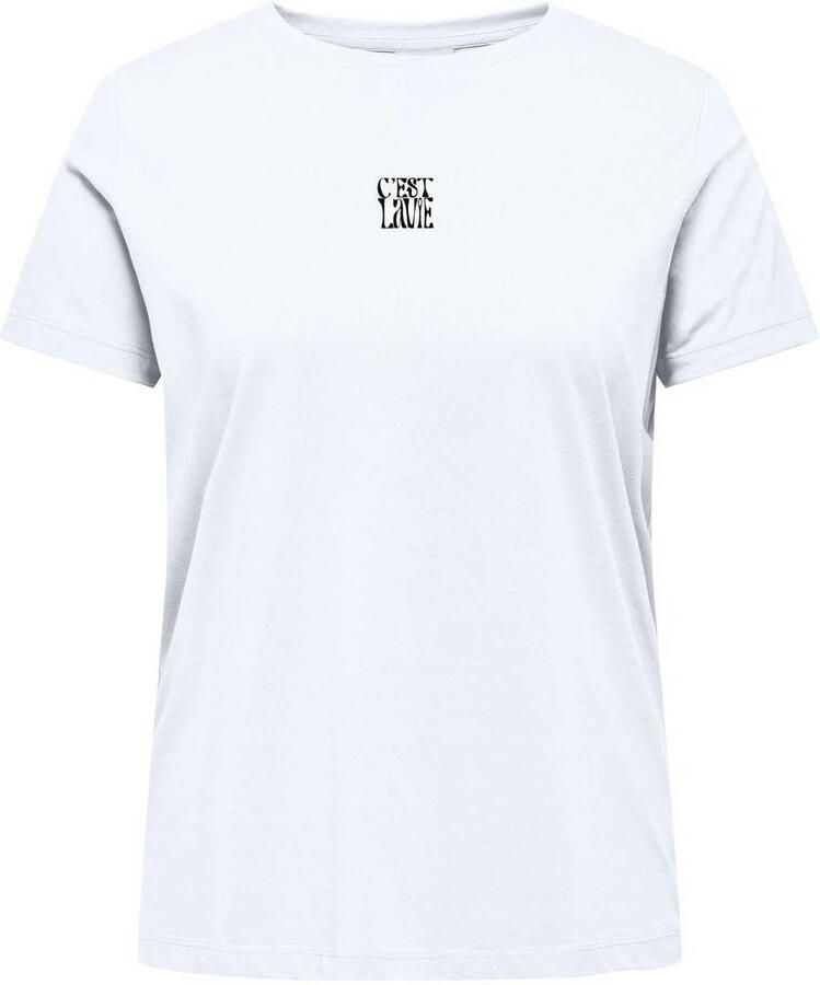 ONLY CARMAKOMA T-shirt wit - Foto 2