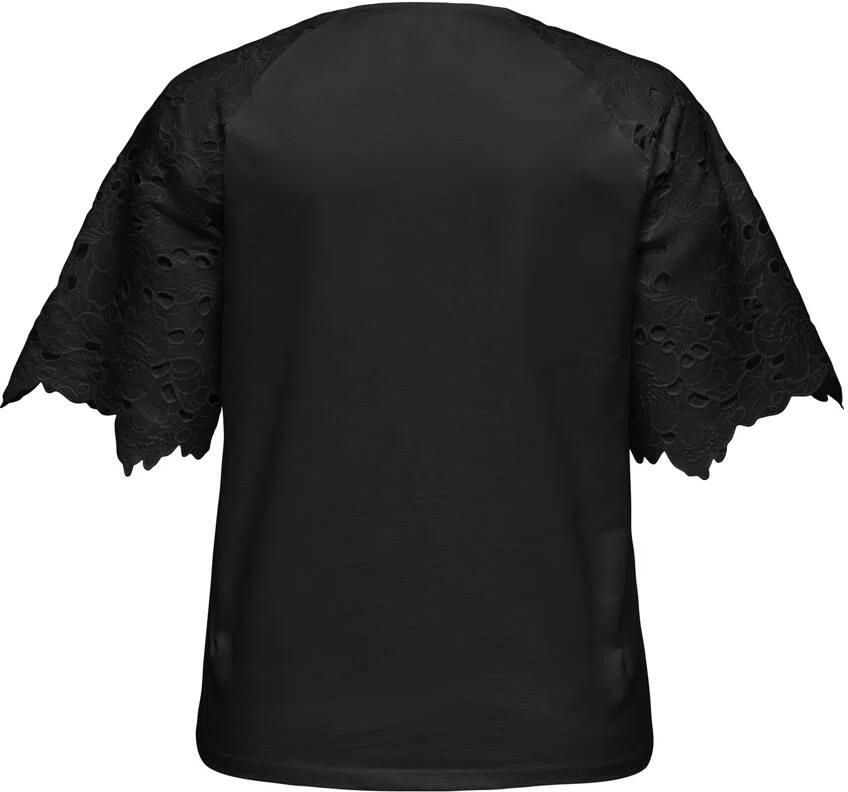 ONLY CARMAKOMA T-shirt zwart