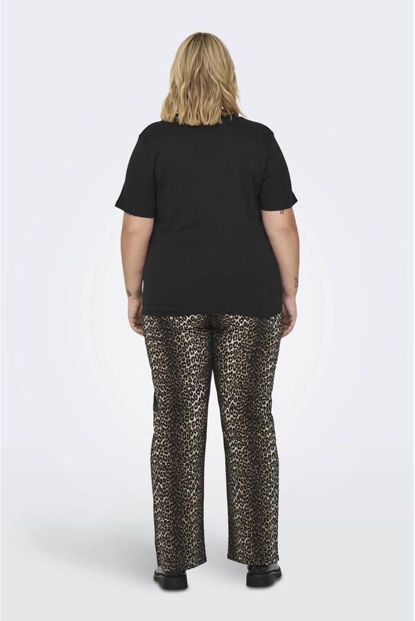 ONLY CARMAKOMA T-shirt zwart - Foto 3
