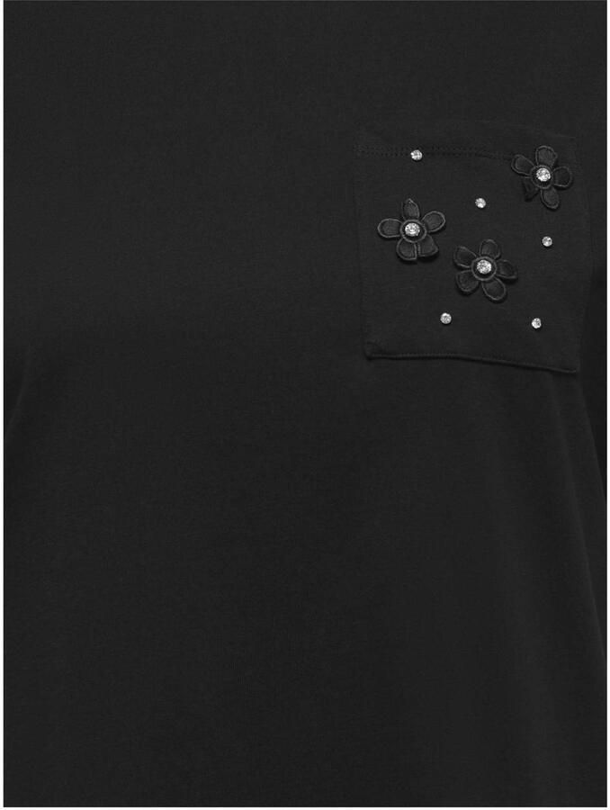ONLY CARMAKOMA T-shirt zwart - Foto 3