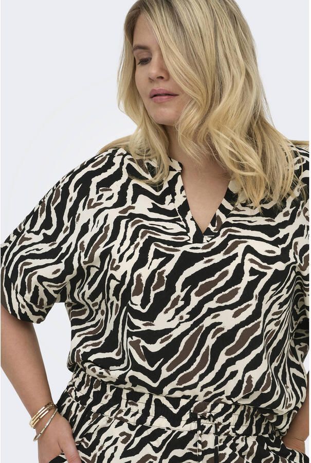 ONLY CARMAKOMA T-shirt zwart