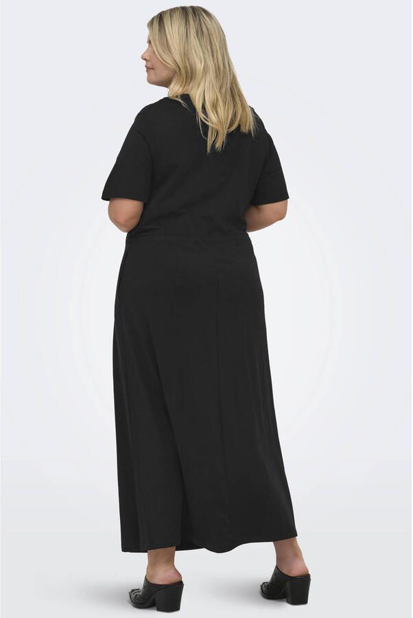 ONLY CARMAKOMA T-shirtjurk zwart - Foto 2